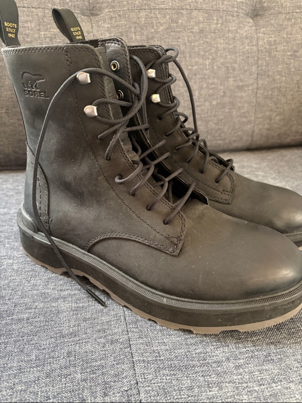 Sorel Hi-Line Platform Combat Boot - Picture 4 of 13